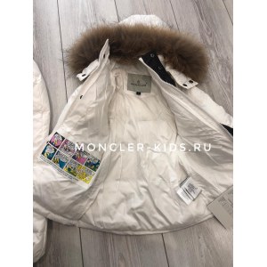 Раздельный комбинезон Moncler белый