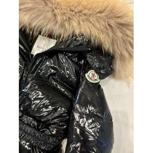 Слитный комбинезон Moncler черный