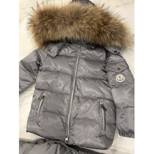 Раздельный комбинезон Moncler серый