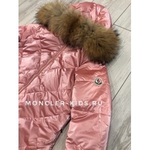 Детский пуховик (Пальто) Moncler Розовый 
