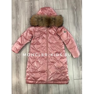 Детский пуховик (Пальто) Moncler Розовый 