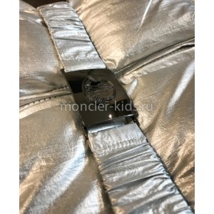 Слитный комбинезон Moncler серебро