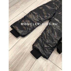 Раздельный комбинезон Moncler черный два кармана