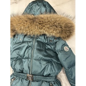 Раздельный комбинезон Moncler зеленый 