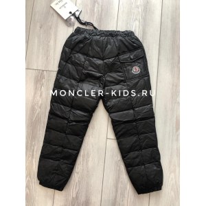 Детские штаны Монклер черные