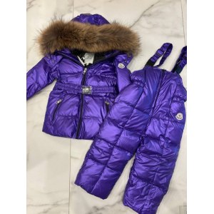 Раздельный комбинезон Moncler фиолетовый