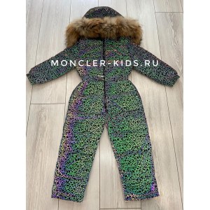 Слитный комбинезон Moncler Светоотражающий
