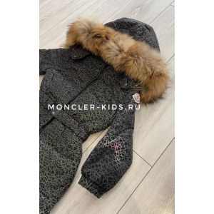 Слитный комбинезон Moncler Светоотражающий
