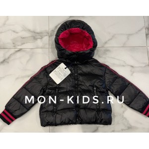 Детская пуховая куртка Монклер черная NEW