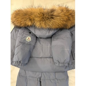 Раздельный комбинезон Moncler серый